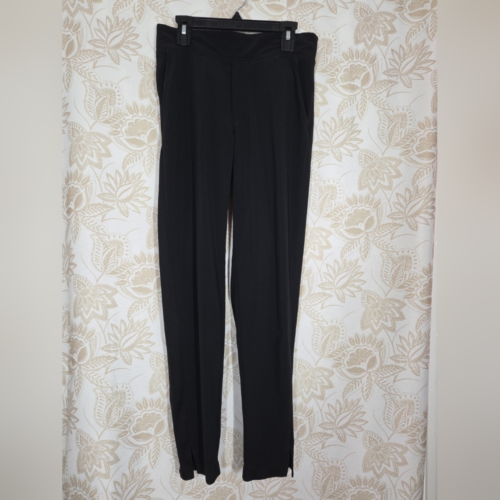 Athleta Brooklyn Ankle Pant Trousers Black Womens Size 0 EUC Athleisure Street - Picture 4 of 13